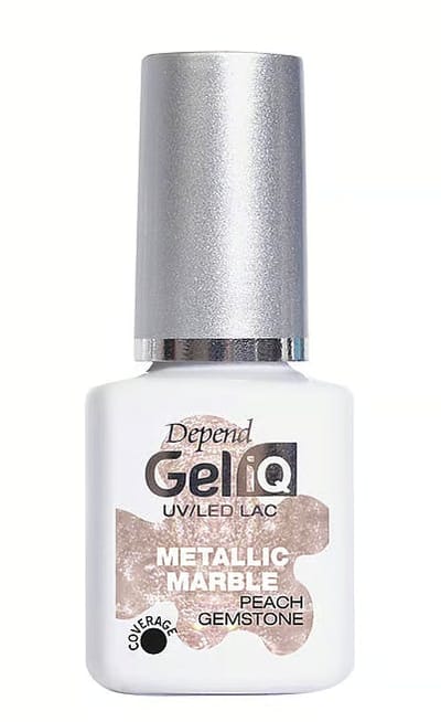 Depend GeliQ Metallic Marble Peach Gemstone 5 ml