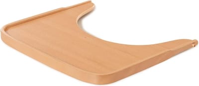 Wooden Tray geschikt voor kinderstoelen met 5-punts harnas - vanaf 6 maanden - naturel
