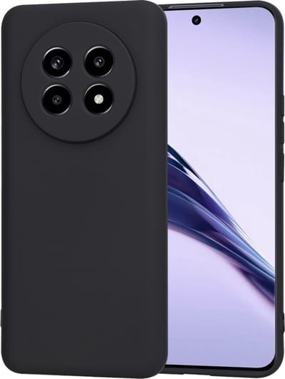 Hoesje geschikt voor Realme 13 Pro / 13 Pro Plus - Techsuit Soft Flex Silicone Back Cover - Black