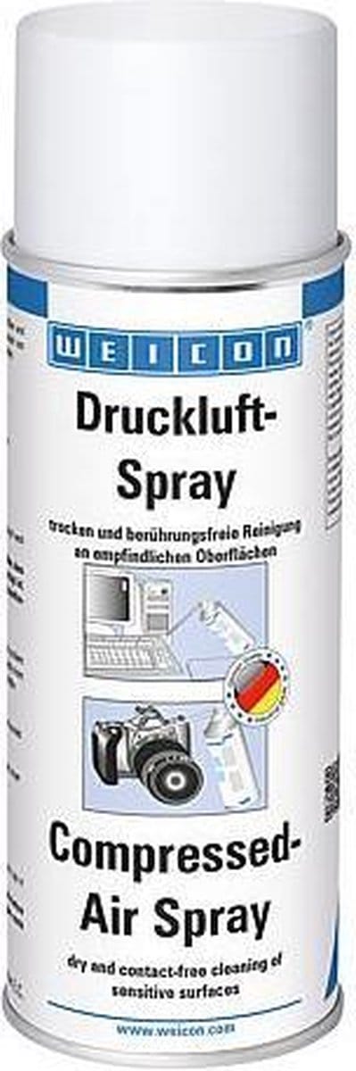 WEICON Perslucht Spray – 400 ml – stofverwijderaar