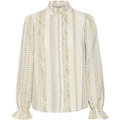 Dameshemd met lange mouwen Pulz Jeans Tiona