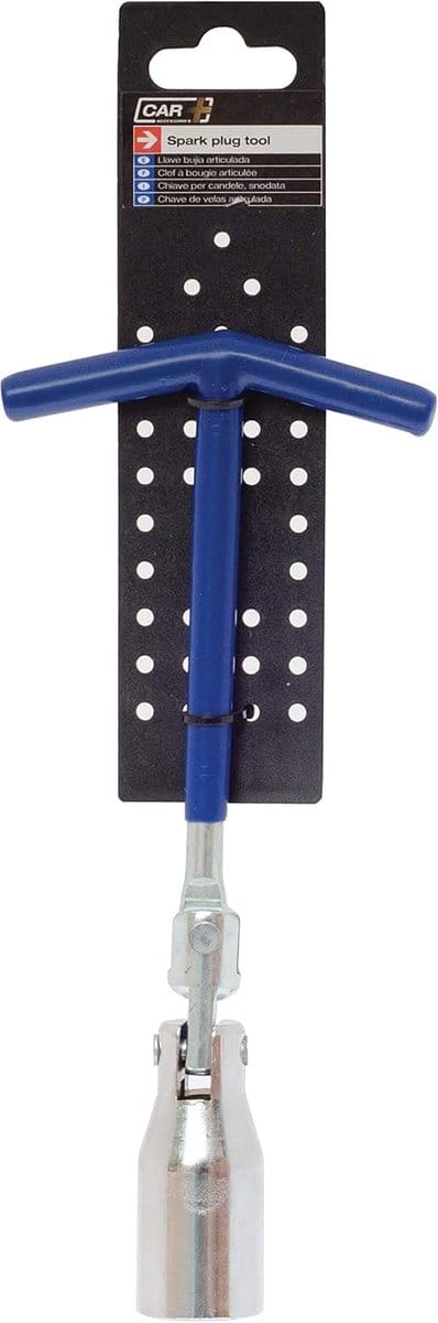 Bougiesleutel - Sleutel Set - Motor Onderhoud - 21 mm Dop - 9.5 x 3 x 27.5 cm - Aluminium
