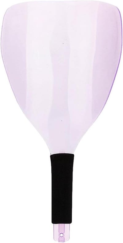 Gezichtsbaffle Kapper - Haarstyling Scherm - Thuis Kapsel Maken - Lichtgewicht Transparant - 32.5 x 15.6 cm - Transparant