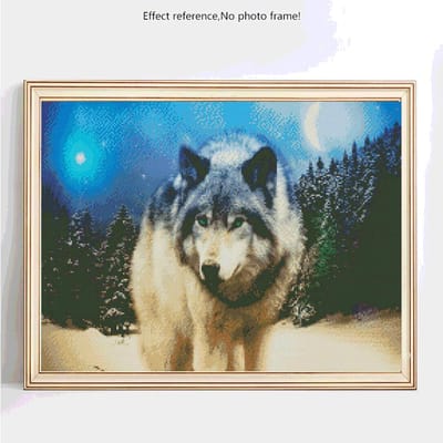 Peinture diamant, nouveaux arrivages, loisirs et artisanat, broderie de diamants d'animaux 20X30