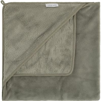 Baby's Only Wikkeldeken - Omslagdoek baby Cozy - Urban Green - 75x75 cm - Geschikt voor drie- en vijfpuntsgordel - Extra zacht