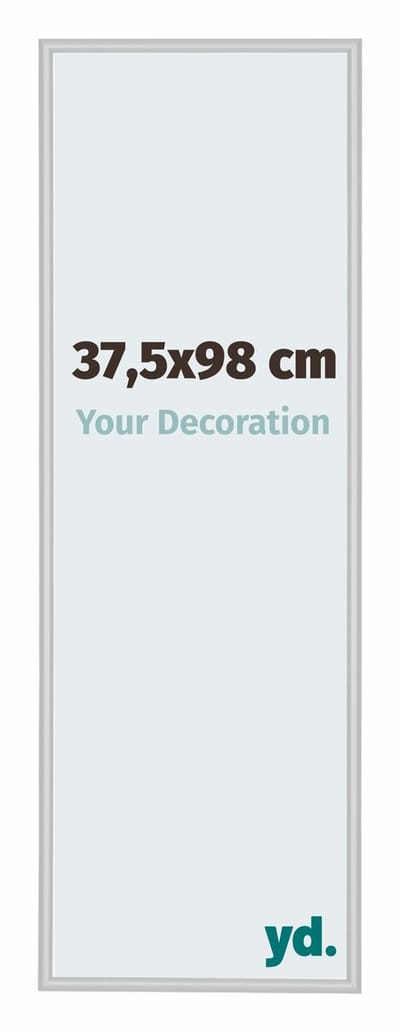Your Decoration - Fotolijst 37,5x98 cm - Aluminium - Zilver Mat - Miami
