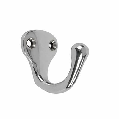 Avenue - Jashaak chroom - enkel - 3,5 cm - met twee schroeven