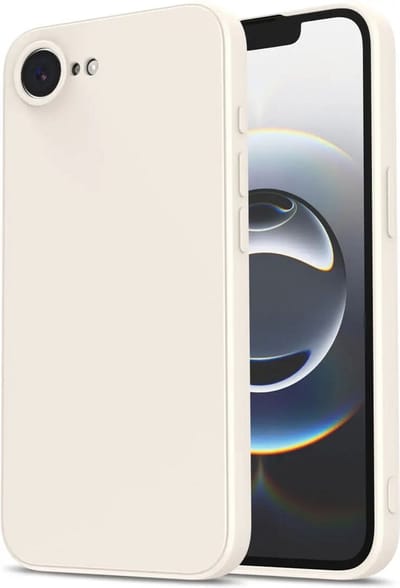Hoesje met Camera Bescherming Geschikt voor Apple iPhone 17e / 16e | Back Cover | Dun | Flexibel TPU | Beige