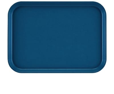 Cambro Epictread Rechthoekig Antislip Glasvezel Dienblad Blauw 35x27cm DS517