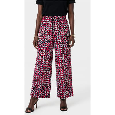 Studio Anneloes Dot Trousers With Waistband Tie String Multi Color Maat: S | Wijde Broeken Outlet | Dames