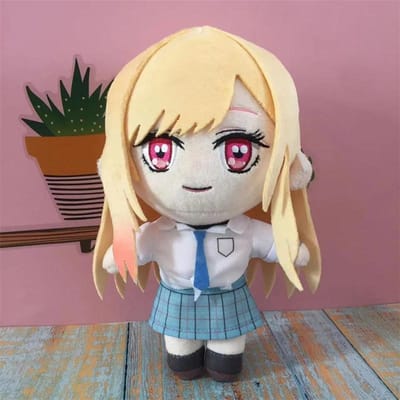 Peluche My Dress Up Darling Anime Jouet 20cm Kitagawa Marin Gojō Wakana Mignon Doux Oreiller Rempli Cadeau 20cm