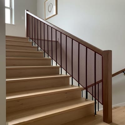 Veiligheidsnet Kinderen - Beschermnet Baby - Trappen Beveiligen - Boren Niet Nodig - 50 x 100 cm - Nylon
