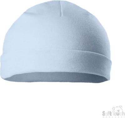 Soft Touch Baby mutsje | 0-3 mnd | Blauw
