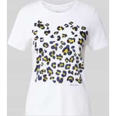 T-shirt met paillettenversiering