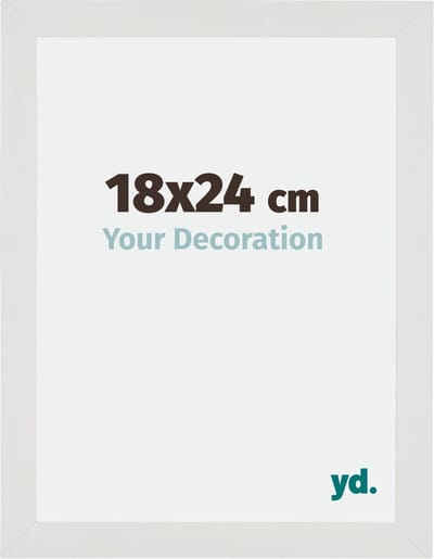 Your Decoration - Fotolijst 18x24 cm - MDF - Wit Mat - Mura