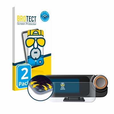 BROTECT - Screenprotector voor DJI Mic 3 (Receiver) - Folie Beschermfolie matte volledig dekking 2 Stuks