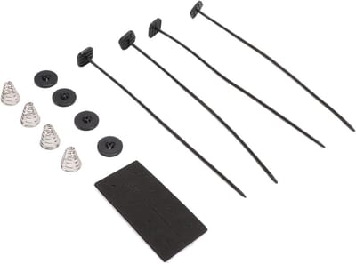 Montageset Radiatorventilator - Koelventilator Kit - Motor Koelen - Universele Pasvorm - 8 x 3 cm - Zwart