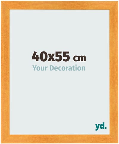 Your Decoration - Fotolijst 40x55 cm - MDF - Oranje - Pisa