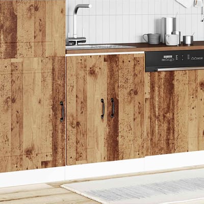 vidaXL - Spoelbakonderkast - Kalmar - 60x46x81,5 - cm - bewerkt - hout - oud - hout
