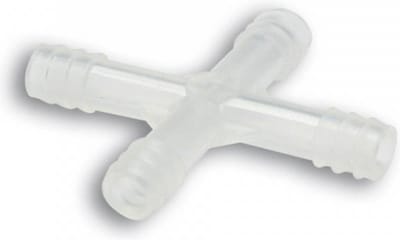 Raccord en X Malossi pour durit Ø7mm essence air huile moto scooter 15 0652 Neuf