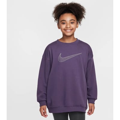 Oversized Sweater voor Meisjes Nike Club Fleece
