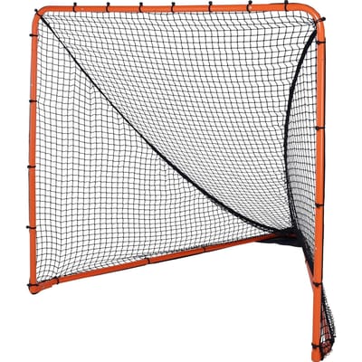 But de Lacrosse, Filet de Lacrosse 6' x 6', Équipement d'Entraînement de Lacrosse Portable Pliable pour Jardin, Filet d'Entraînement à Cadre en Acier, Installation Rapide et Facile Lacrosse