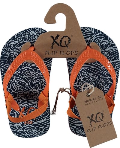 XQ Footwear - Jongens - Slippers - Ocean - Maat 21-22