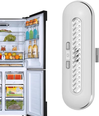 KZQ Herlaadbare Elektrische Koelkast Deodorizer - Draagbaar En Usb Oplaadbaar Geurverwijderaar Voor Kleine Ruimtes - Wit