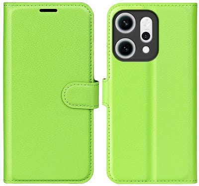 Coverup Hoesje - Geschikt voor OPPO Reno14 Hoesje - Coverup Book Case - Groen