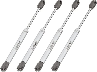 Automatische Deurscharnier voor Keuken- en Kasten met Hydraulische Gasdrukveren - Set van 4 voor Soepele Opening en Ondersteuning van Flapdeuren