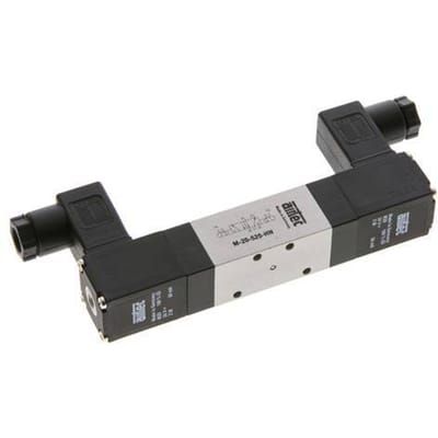 5/2 M5 Bi-Stabiel Magneetventiel 24V DC 2.5-8bar/35.0-112psi Airtec