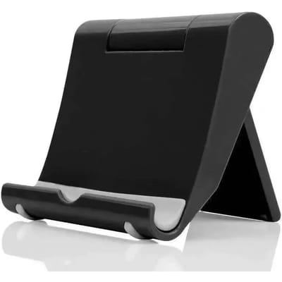 Luie Nachtkastje Desktop Tablet Multifunctionele Eenvoudige Universele Verstelbare Opvouwbare Mobiele Telefoon Houder zwart