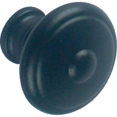 Bertomani Meubelknop - Zamak - Zwart Ijzer - 30mm - Set Van 2