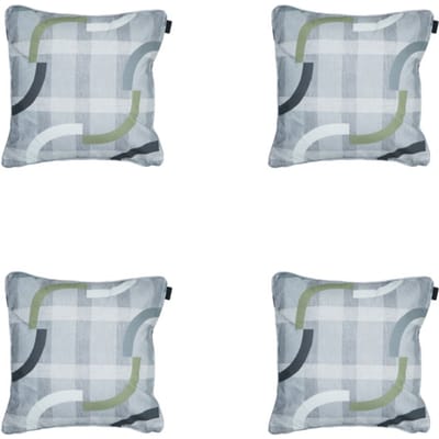 Madison - Sierkussen Tess sage - Ca. 50x50 cm - Set van 4