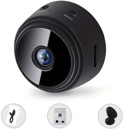 Nivard Spy Camera - Spycam - Spy Camera Draadloos Verborgen Camera - Spionage Camera - Geheime Camera - Spion Camera - Beveiliging - Zwart