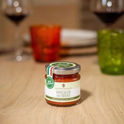 OroTerra's finest selection - Bruschetta met truffel- Savini Tartufi - bruschetta sauce met echte truffel