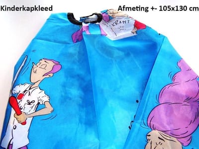 Rojafit Professioneel Kapperskleed Kinderen Afmeting +- 105 x 130 cm