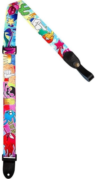 Flight ALMS35WOW Polyester Ukelele Draagband - Strap - Wow