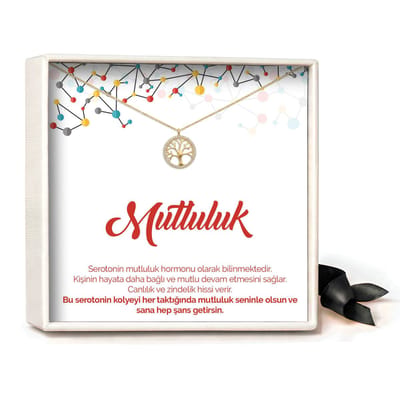 Pera Jewelry - 925 sterling zilveren Levensboom Ketting - Hayat Ağacı Kolye – Mutluluk - Collier - Ketting Dames - Ketting met Hanger