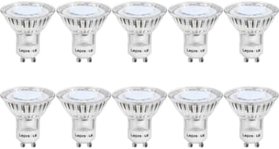 GU10 LED-lamp 3W Warmwit 250 lumen Vervanging Halogeenlampen 35W Pack van 10