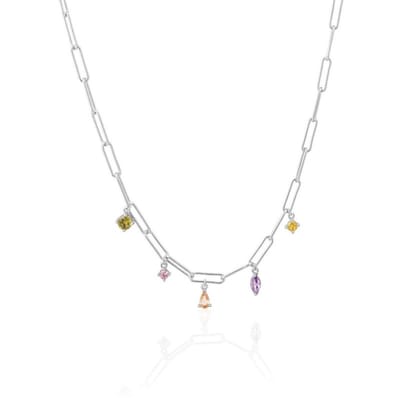 SIF JAKOBS JEWELLERY RIMINI NECKLACE SJ-N22122-XCZ-SS.