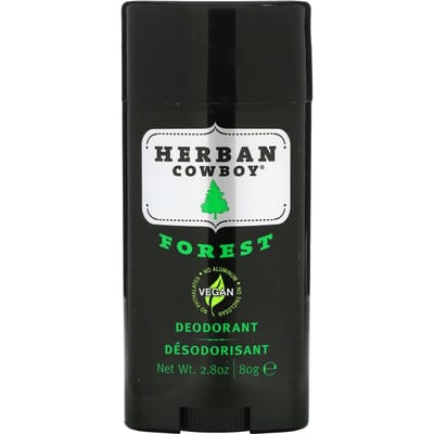 Herban Cowboy, Déodorant, Forêt, 2,8 oz (80 grammes) black