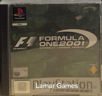 Formula One 2001 platinum (ps1 tweedehands game)
