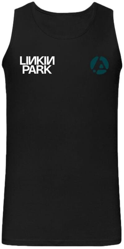 Linkin Park Tanktop - From Zero Of Something - S tot XXL - voor Mannen - zwart