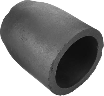 Gietvorm Grafiet - Smeltkroes Metaal - Metaal Gieten - Hoge Dichtheid Grafiet - 13cm x 10.5cm - Zwart