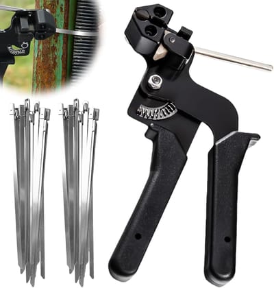 Stainless Steel Kabelbinders Pliers, 100 Stuks, 4.6 x 200 mm, Roestvrij Staal, Duurzaam en Sterk, Voor Efficiënt Bevestigen en Snijden