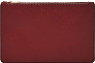 FOSSIL Utensil zak Pouch Scarlet Wijnrood