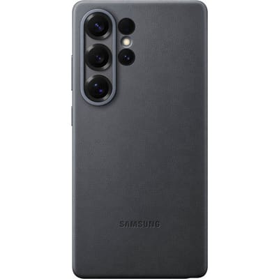 Originele KindSuit Vegan Leather Case voor de Samsung Galaxy S25 Ultra - Zwart