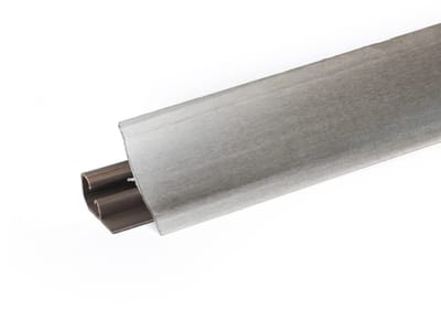 DQ-PP 3 m HOEKLIJST - Titan - 23 x 23 mm - PVC - GRATIS schroeven - Keukenlijst Werkblad Afwerkingslijst Lijst Keuken Keukenafwerkingslijst Wandafwerkingslijst Tafelbladlijst
