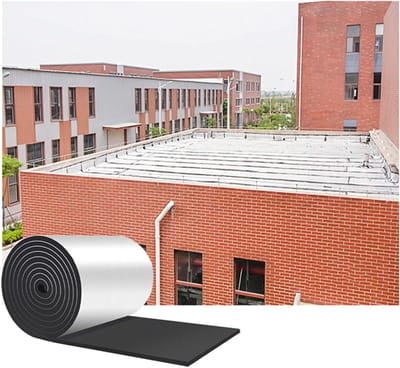 Isolatiemat - Geluidsisolatie Schuim - Warmte Dempen - Zelfklevend Aluminiumfolie - 2m² - Zilver